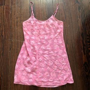 Victoria’s Secret hearts velvet slip